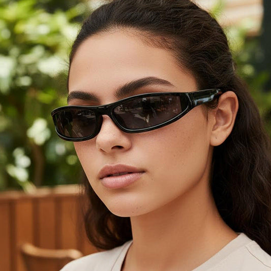 Trendy Retro Hip-Hop Small Frame Sunglasses for Outdoor