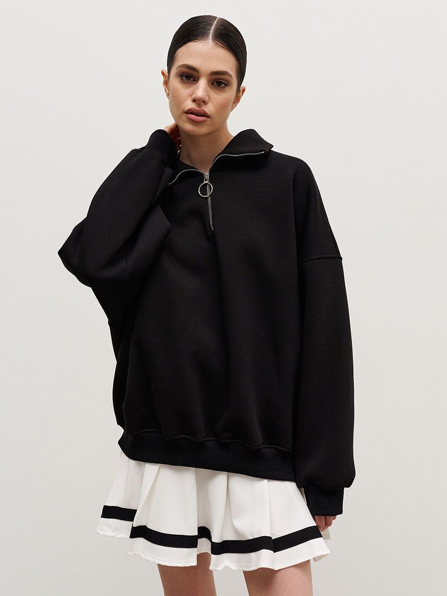 Trendy Casual Zipper Hoodie for Women & Men
