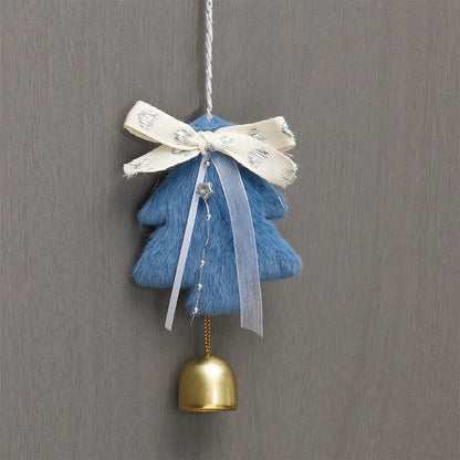 Christmas Tree Jingle Bell Bow Door Decoration