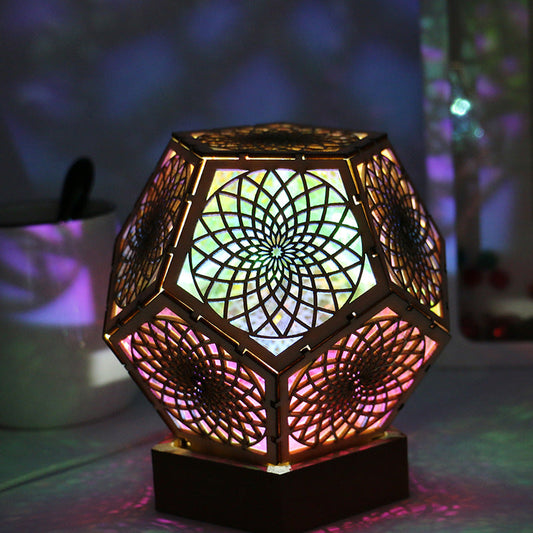 Bohemian Floor To Ceiling Mood Lights And Starry Sky Lights Led