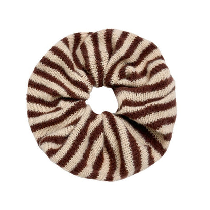 Color Block Striped Elastic Hair Tie