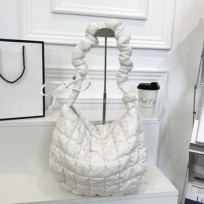 Trendy Nylon Cloud Bag Soft Casual Shoulder Bag