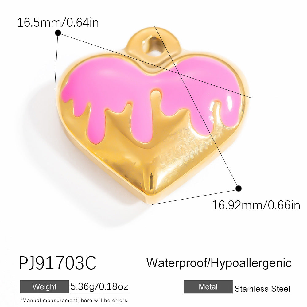 Butterfly Pendant Necklace Elegant Stainless Steel