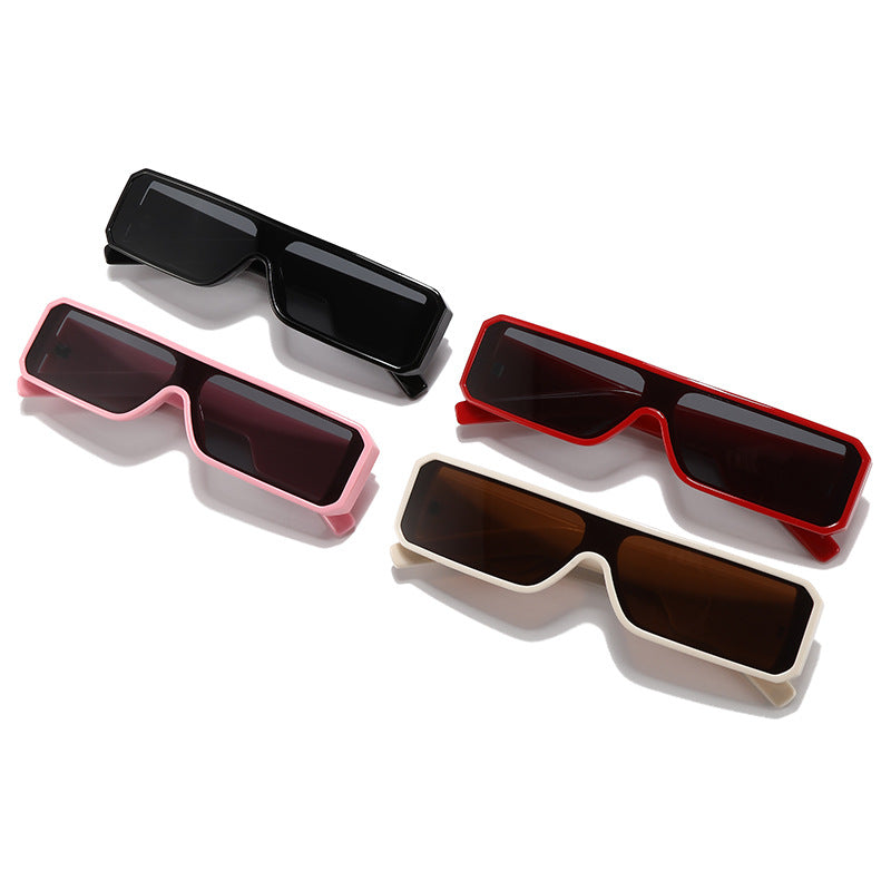 Y2K Retro Square Sunglasses Stylish Hip-Hop Shades