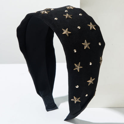 Star Studded Headbands Stylish Casual Hair Accessories