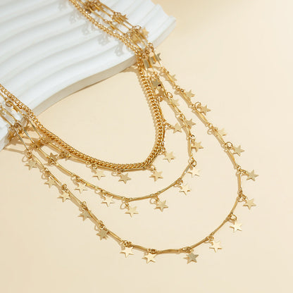 Sexy Star Peral Butterfly Chain