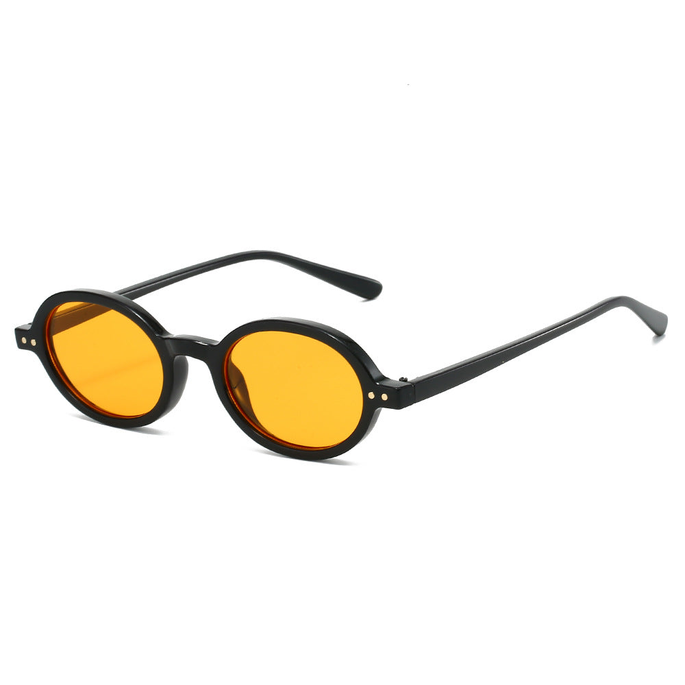 Retro Oval Sunglasses for Women Stylish UV400 Protection