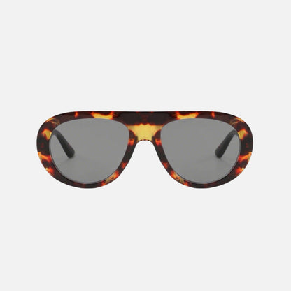 Elegant Oval Sunglasses Non-Polarized UV400 Protection
