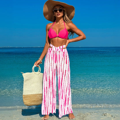 Women’S Swimsuit Three-Piece Set With Bikini And Cover-Up
