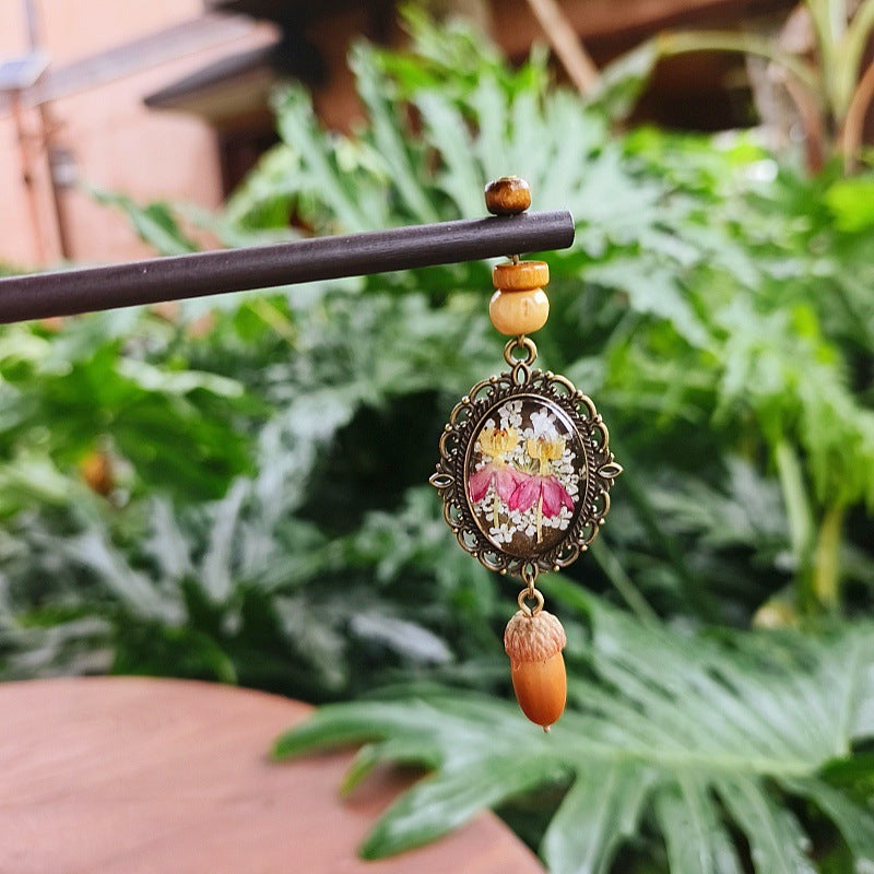Flower-Inspired Handmade Vintage Floral Jewelry Set