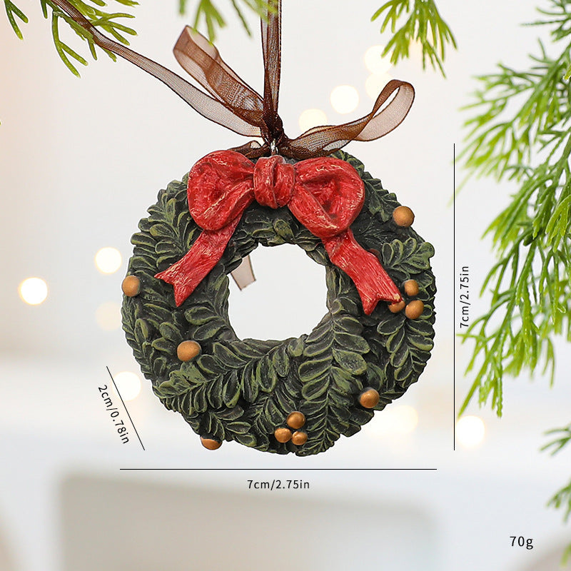 Colorful Christmas Tree Hanging Ornament