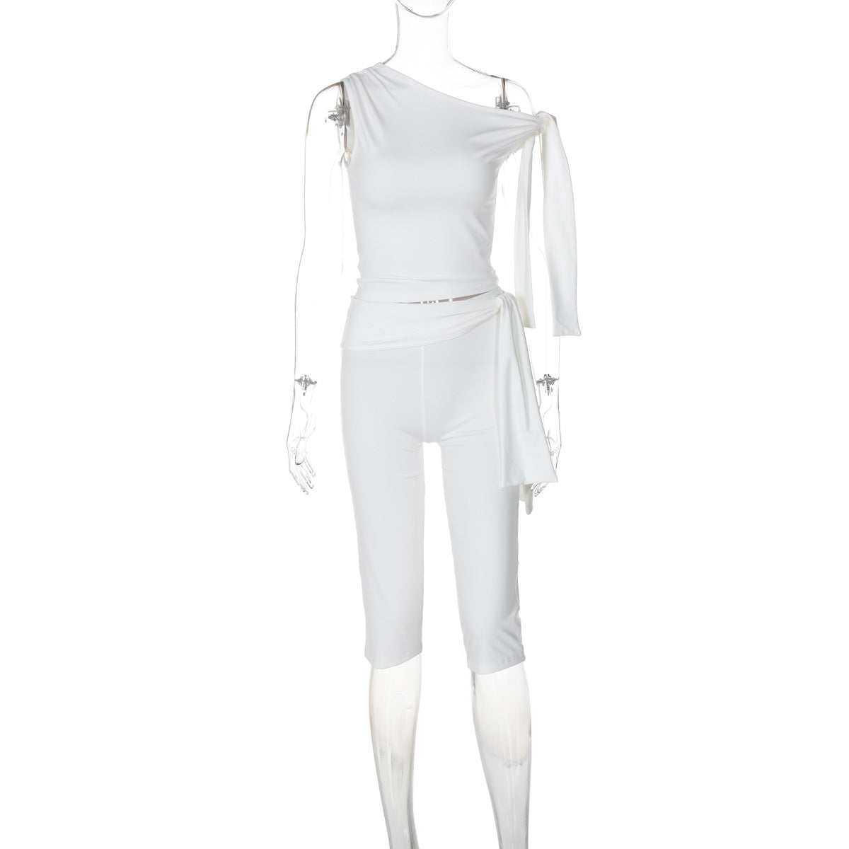 Women's Trendy Street Style Sleeveless Tops and Shorts Set