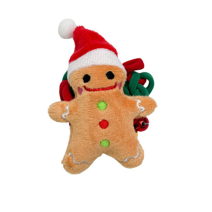 Cute Christmas Tree Braided Velvet Hair Tie