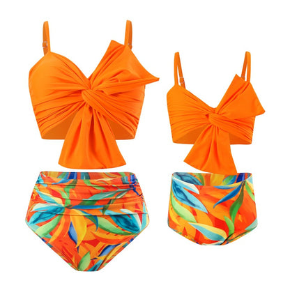 Family Beach Swimwear Set Uv Protection Swimwear