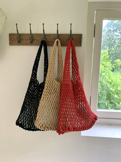 Handwoven Tote Bag for Women Stylish Casual Shoulder Bag