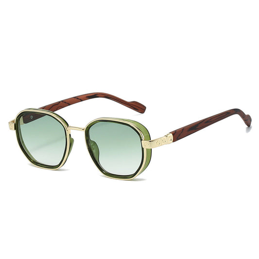 Polygon Fashion Sunglasses Trendy Casual UV400 Protection