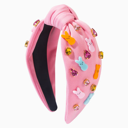 Cute Bunny Rabbit & Carrot Headband Festive Hair Accessories