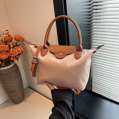 Trendy Large Capacity Handle Tote Shoulder Bag