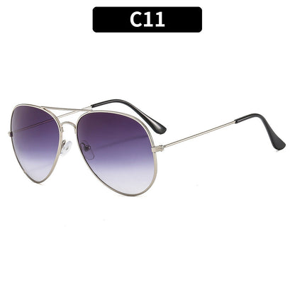 Classic Retro UV400 Men's Sunglasses with Metal Frames