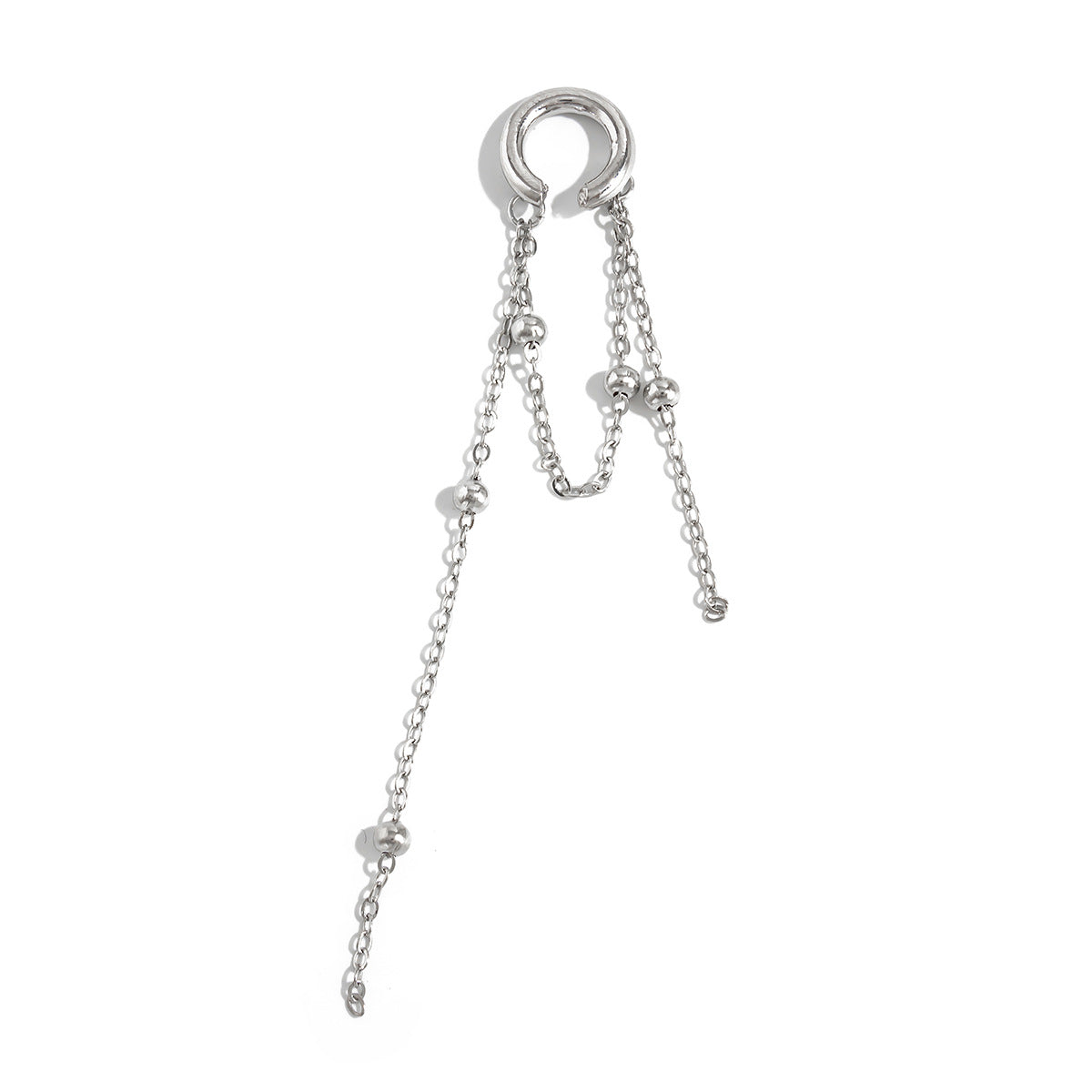 Pearl Drop Tassel Ear Cuffs Trendy Ins Style