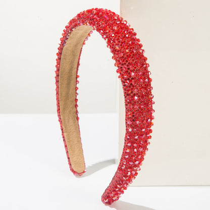 Fashionable Crystal Headband Elegant Accessory for Women