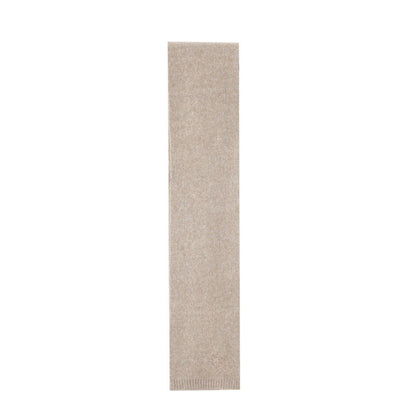 Simple Winter Solid Color Knit Scarf