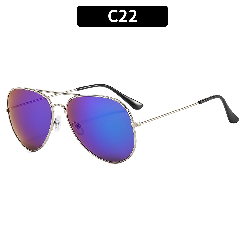 Classic Retro UV400 Men's Sunglasses with Metal Frames