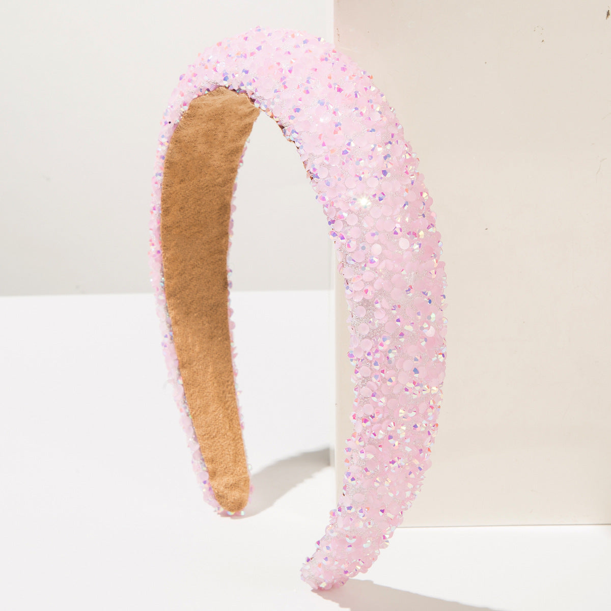 Dopamine Color Crystal Headband for Women - Chic and Versatile Hair Accessory