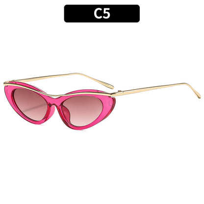 Cat Eye Sunglasses Stylish UV400 Protection for Outdoor Activities