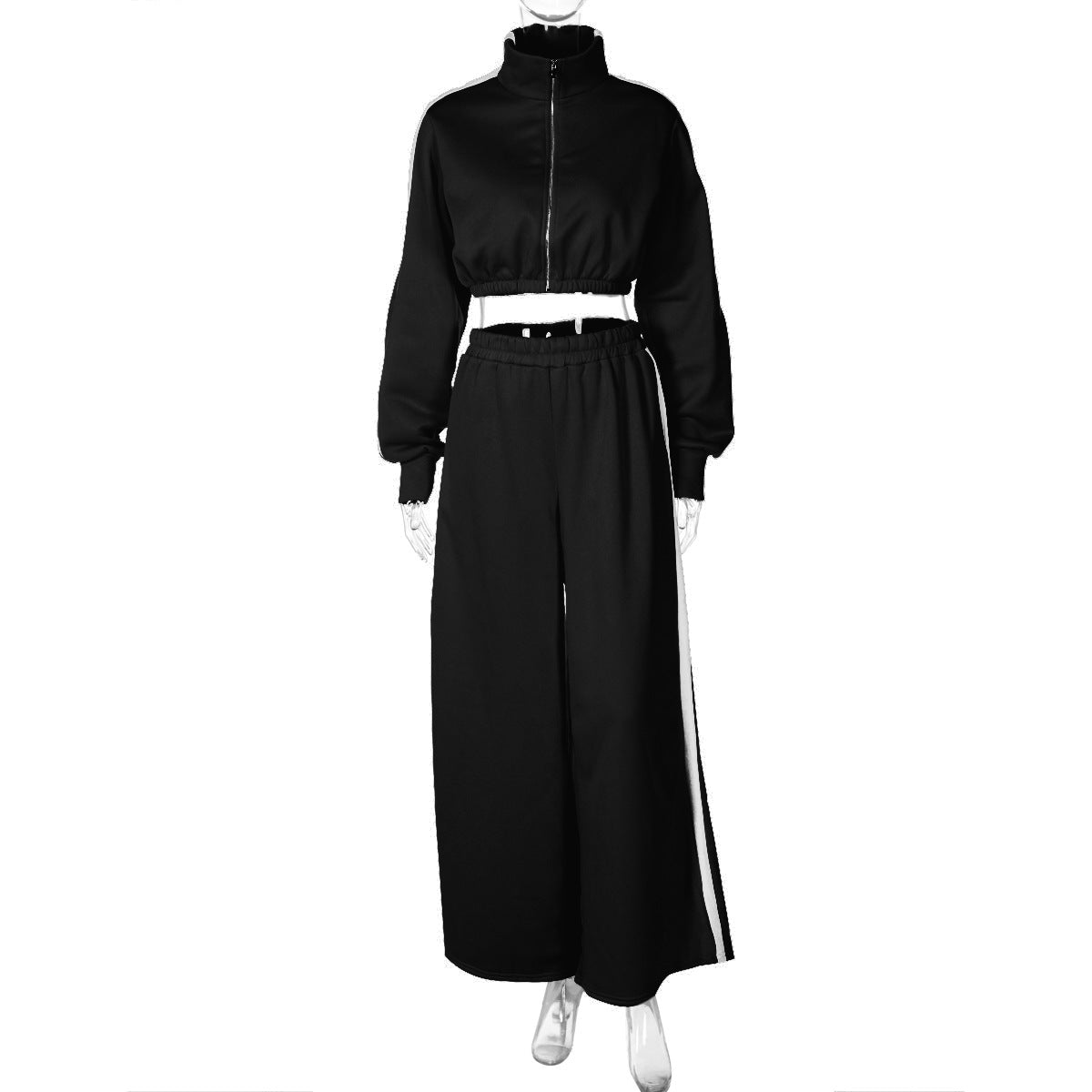 Fashionable Long Sleeve Cardigan Set with Casual Chic Style