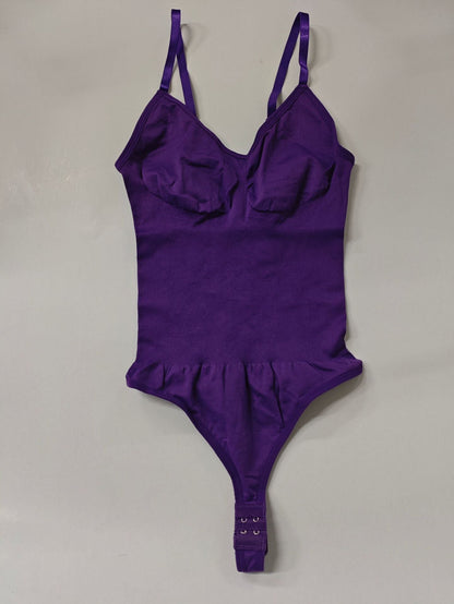 Seamless Body Shaping Bodysuit For Curvy Women
