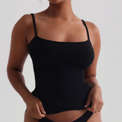 Women's Casual Yoga Tank Top - Slim Fit Stretchable Design
