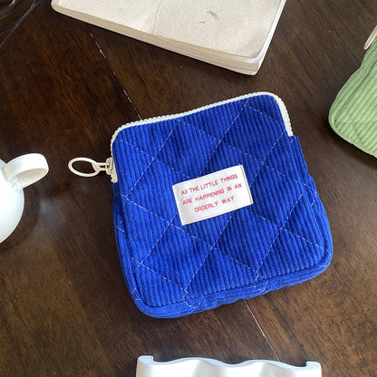 Cute Portable Makeup Bag Zip Pouch Organizer