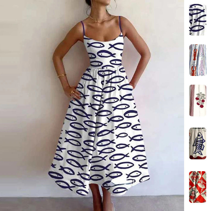 Elegant Floral Maxi Dress for Women