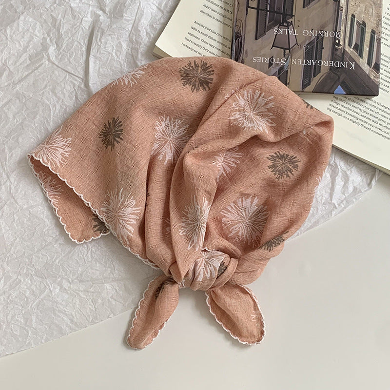 Scarvii - Bohemian Scarf with Dandelion Patterns