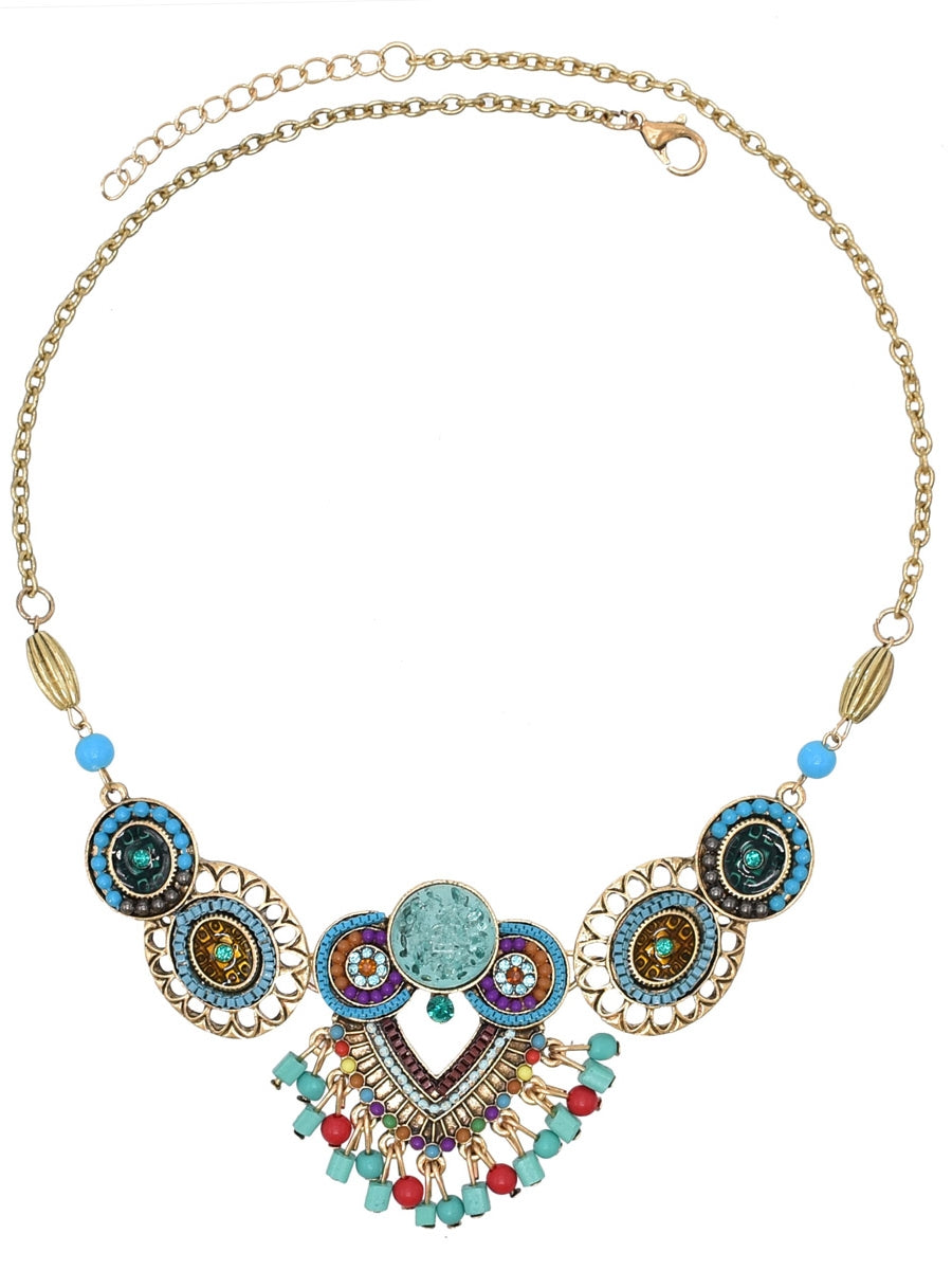 Ethnic Style Headgear, Exotic Charm Necklace, Western Tibet Eyebrow Center And Forehead Chain