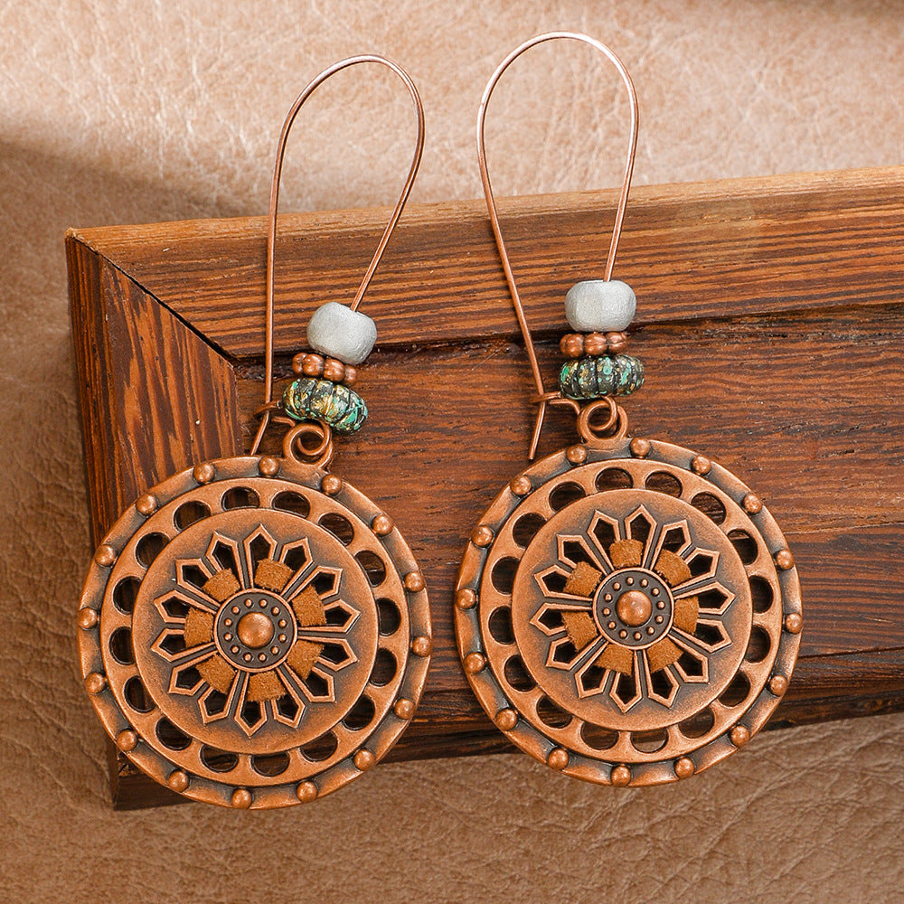 Ethnic Style Fashion Earrings Set Creative Autumn Jewelry