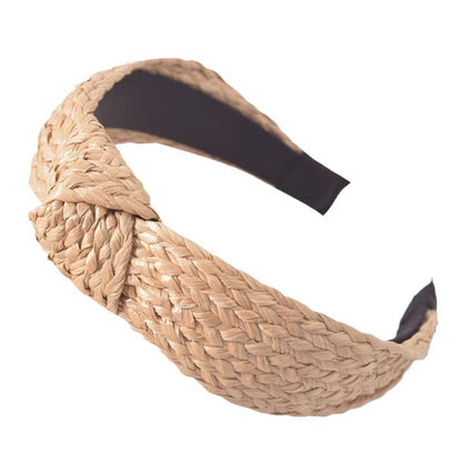 Knotted Braided Wide Simple Headband