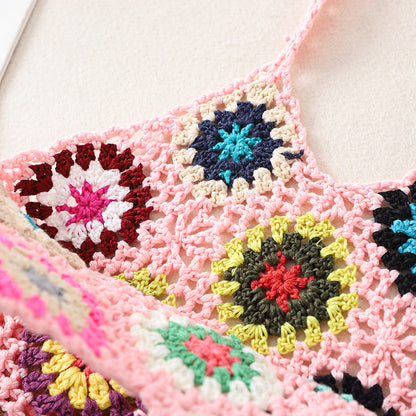 Bohemian Handmade Crochet Bag - Exquisite Handcrafted Handbag