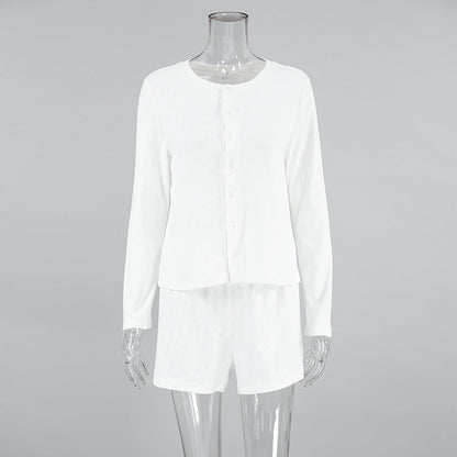 Soft Knit Jacquard Homewear Sets