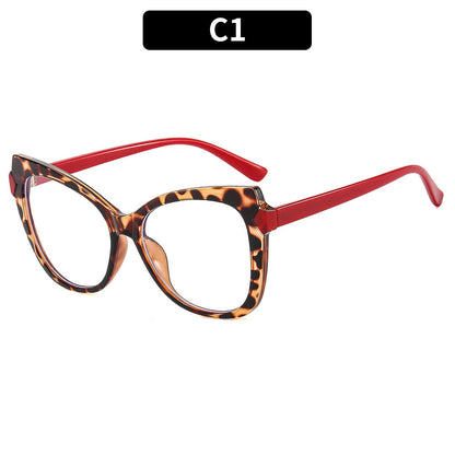 Cat-Eye Blue Light Blocking Glasses TR90 Colorful Frame Fashionable Eyewear
