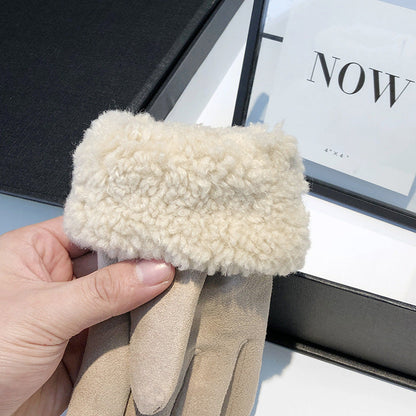 Winter Touch Screen Thermal Suede Gloves