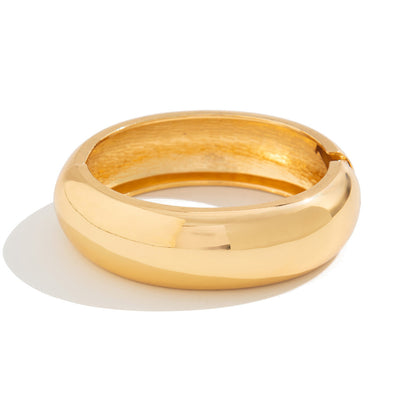 Fashionable Irregular Alloy Wide Bracelet Set
