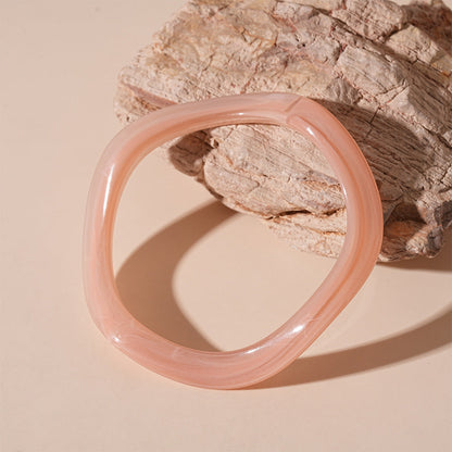Irregular Wave Single Acrylic Bracelet