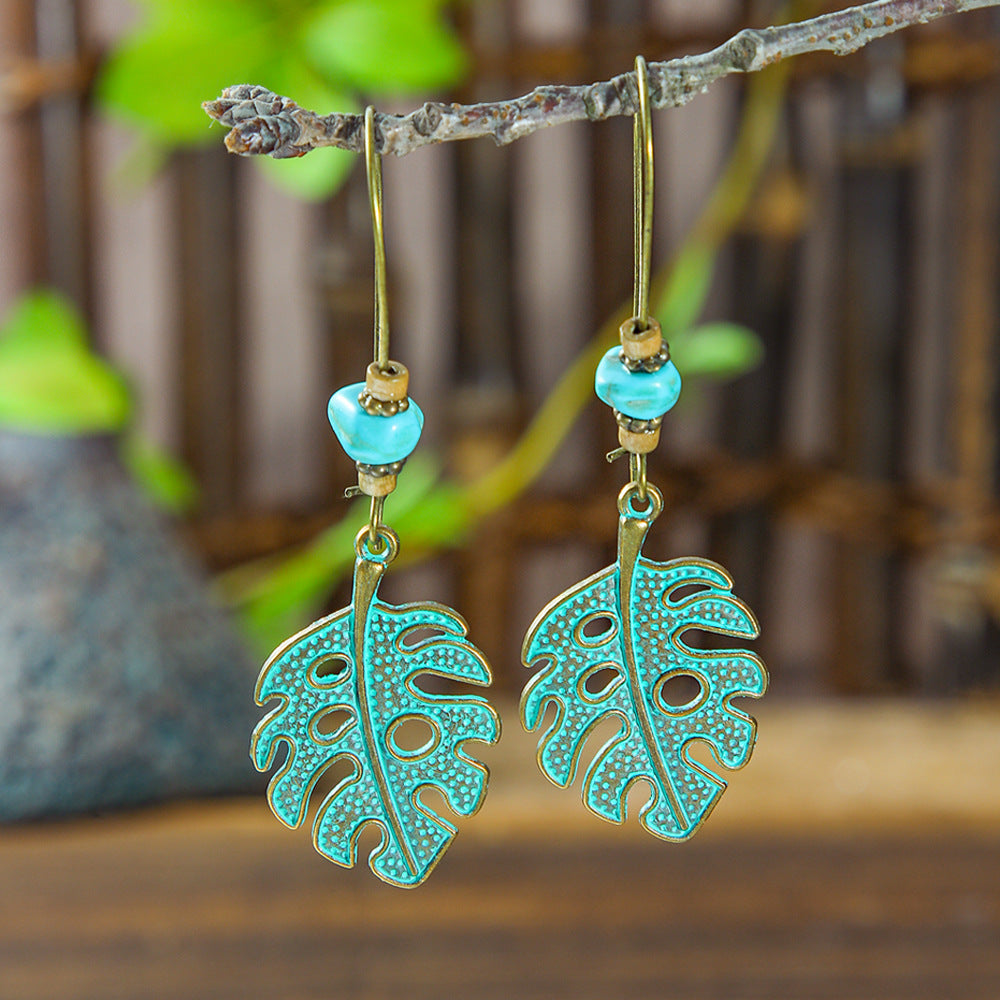 Bohemian Geometric Metal Earrings for Women
