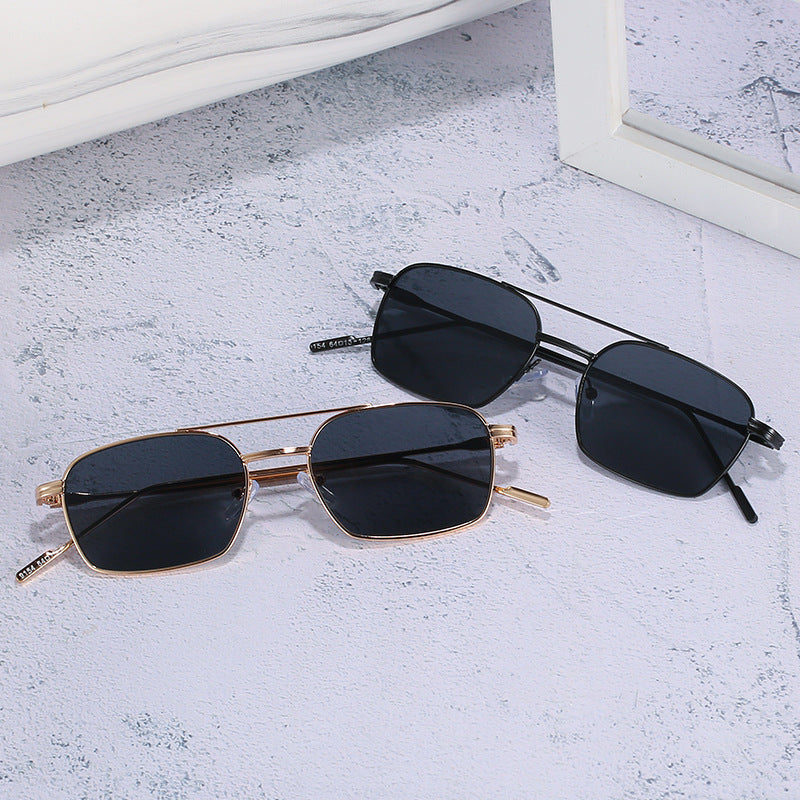 Trendy Square Sunglasses for Women UV400 Protection