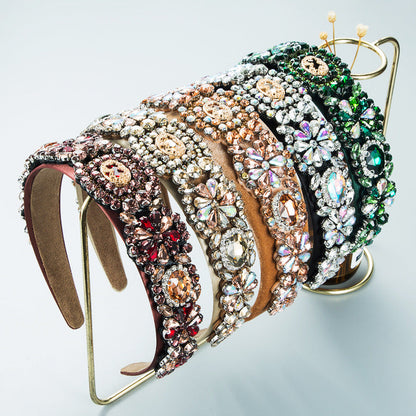 Fashion Crystal Headband Vintage Baroque Women's Hair Accessories
