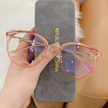 Retro Style Fashionable Blue Light Blocking Glasses
