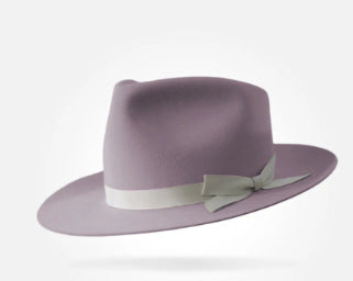 Classic Wool Felt Fedora Hat for Autumn and Winter