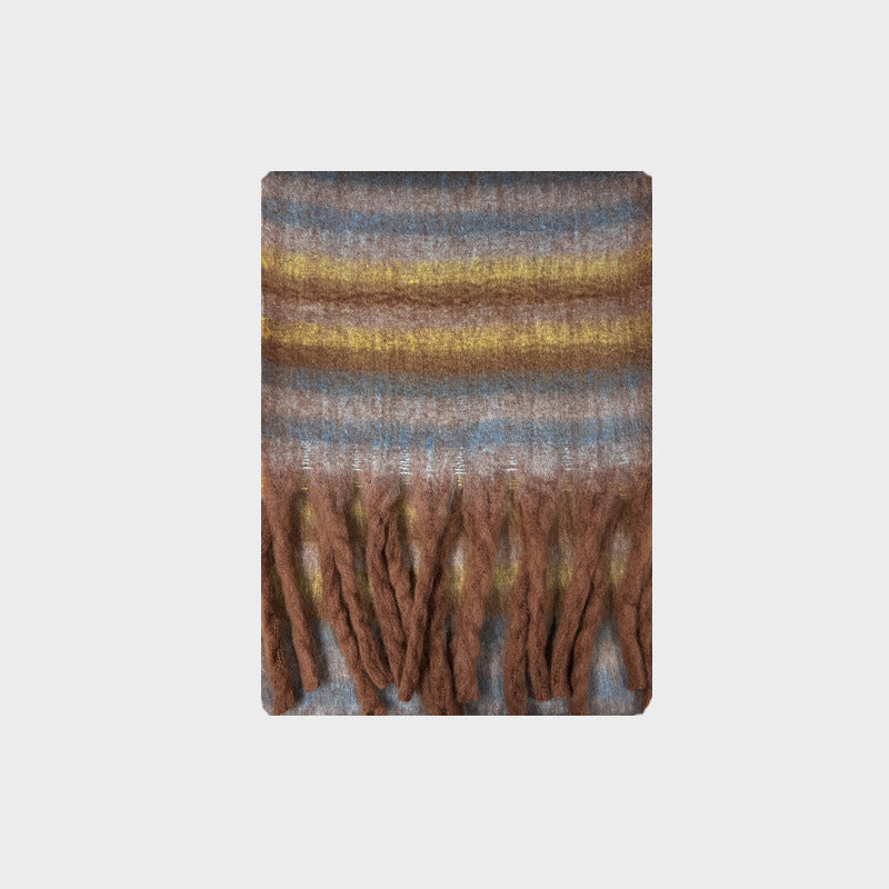 Scarvii - Vintage Long Stripe Scarf